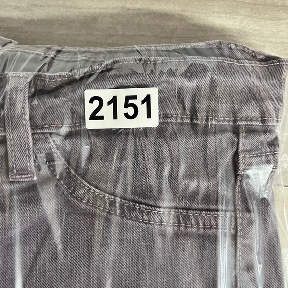 Flying Monkey Black Denim Skinny Jeans Womens 29 waist stretch Made in USA 2151 - Picture 11 of 11